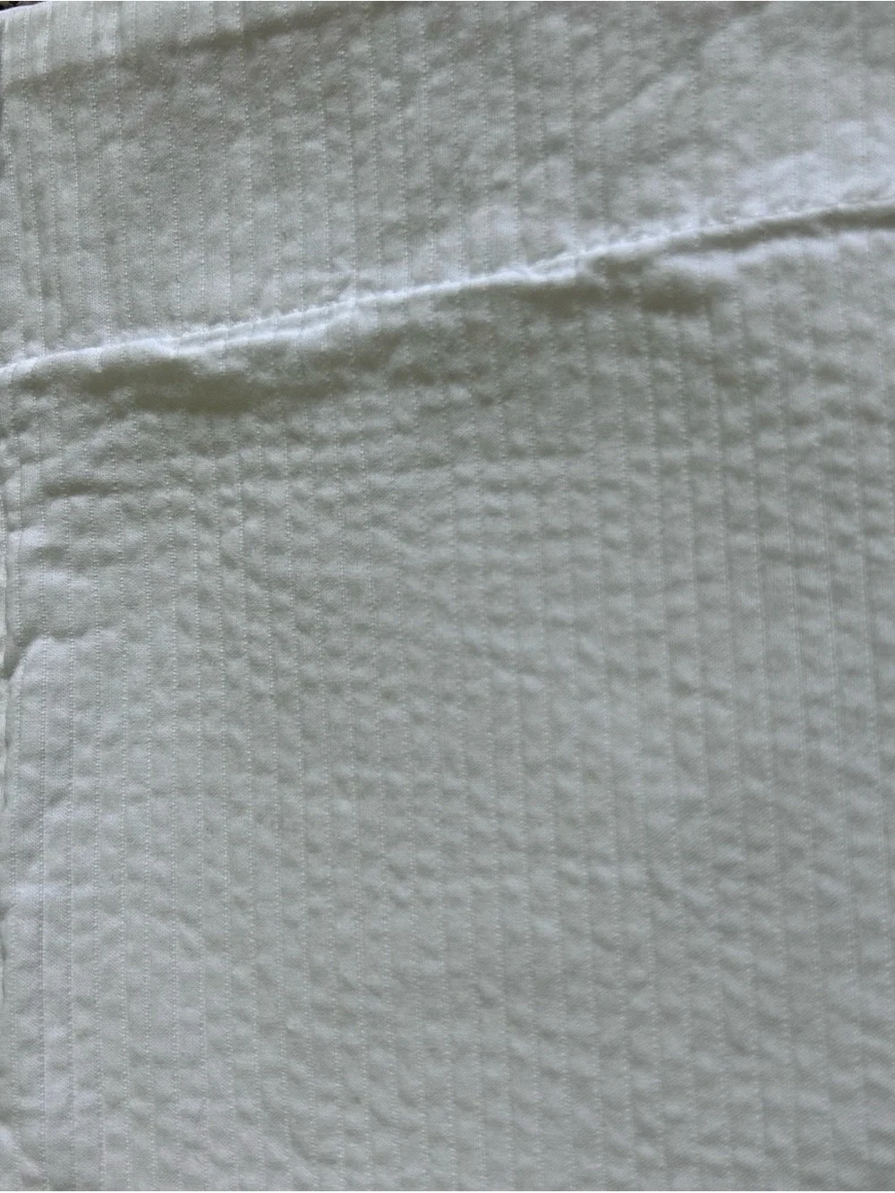 Restoration Hardware White 100% Cotton Waffle Weave Pillow Sham 23” x 36”